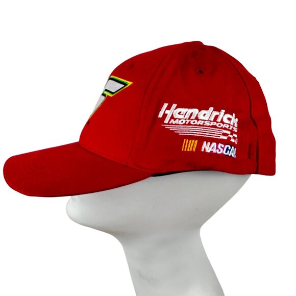 Vintage NASCAR Baseball Hat Cap 2000 Terry Labonte 5 Kelloggs Racing Red Stretch - Picture 3 of 14